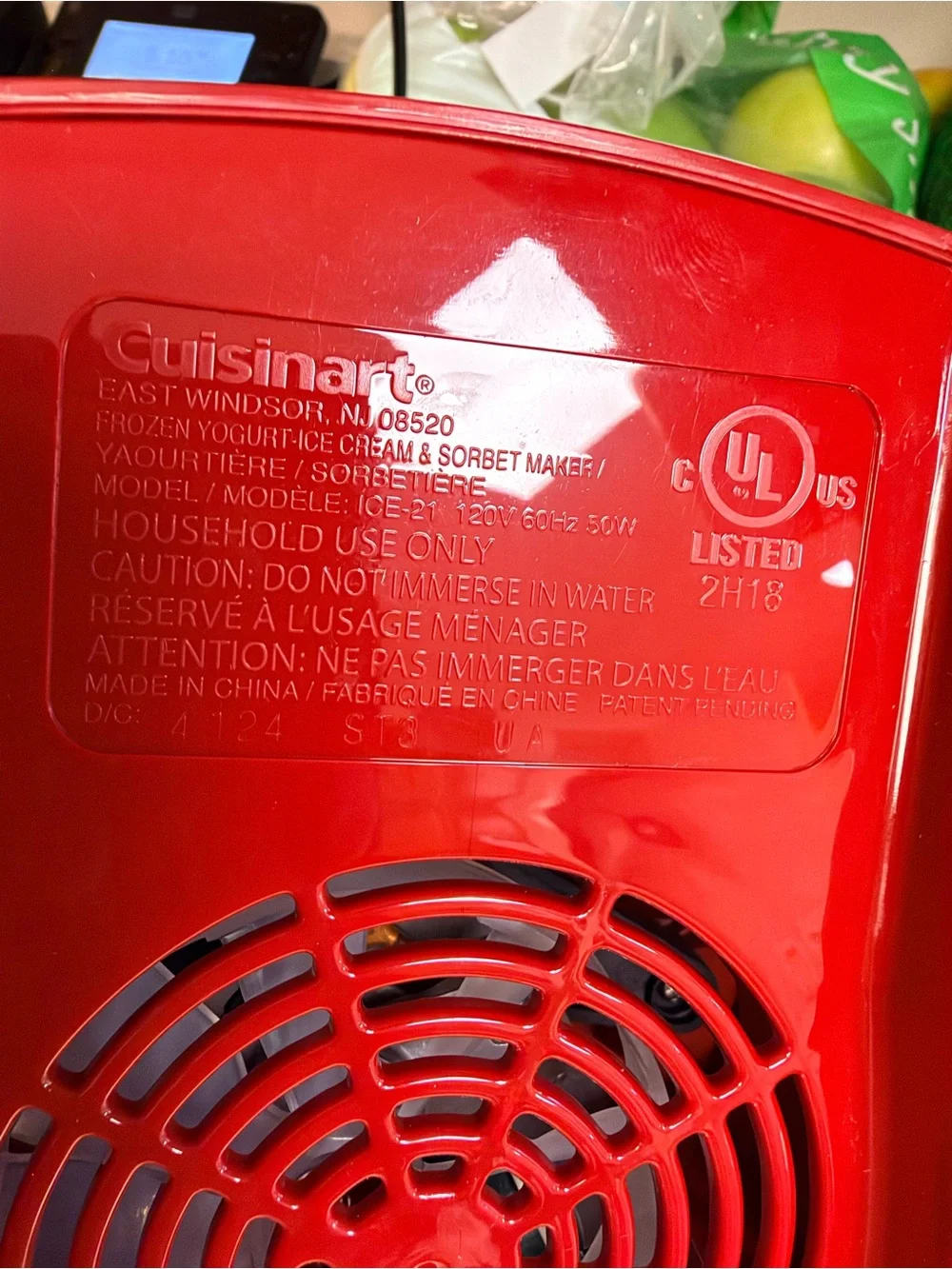Kitchen Appliance (Not a Toy)